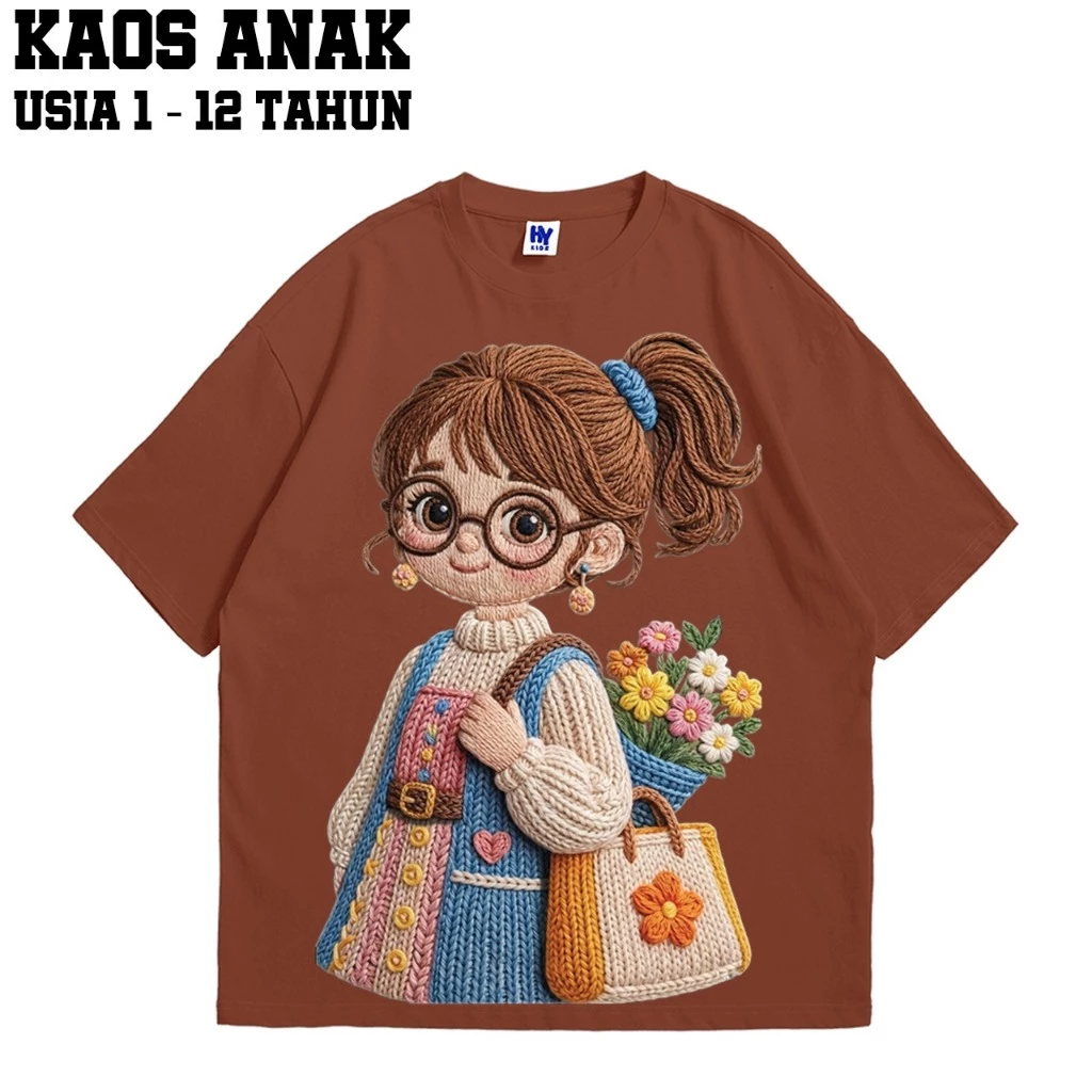 Kaos Anak Coklat